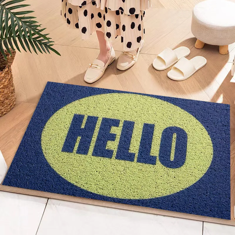 

Hello DoorMat Rug Creative Rug Carpet Doormat Living Room Household Carpet Entrance Mat Home Textile