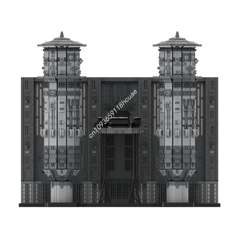 10179 шт. звездная битва венатор рампа имитация архитектуры креативная детская