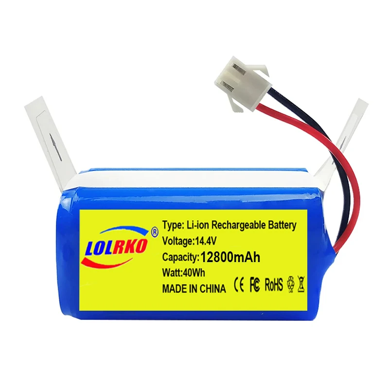 Фото Оригинальная батарея 14.4V 2600mAh - Замена для Robovac 11/Tesvor X500 и Conga Excellent 990/1090/1790/1990/Deebot N79S/N79/DN6 №3