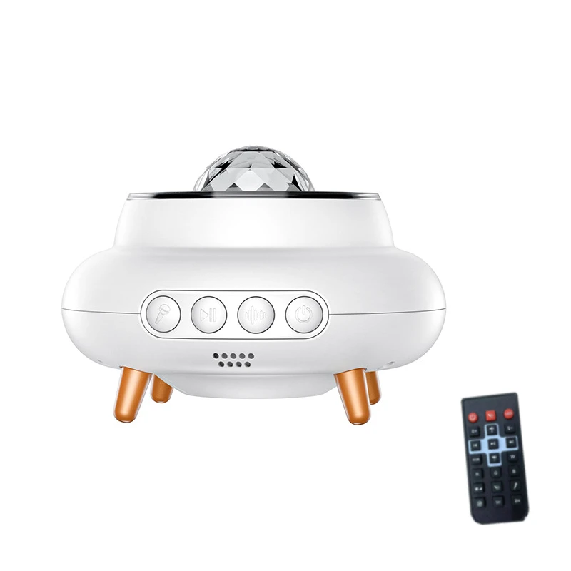 

Remote Control Projector Elk Water Wave Starry Sky LED Night Light Music Desk Atmosphere Lamp Laser Elk Water 2023 Hot Sale
