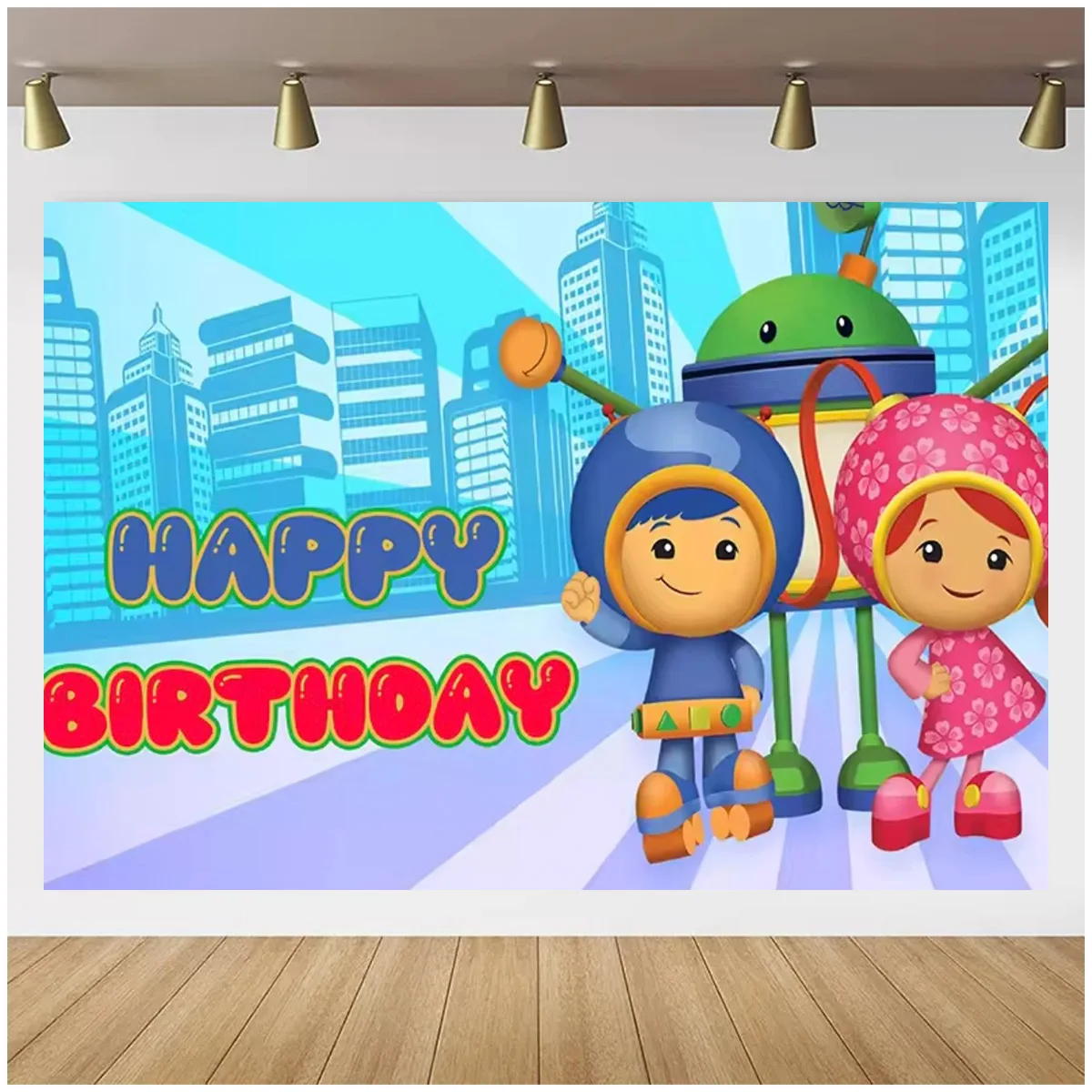 Мультфильм команда Умизоми анимационная тема детский день рождения украшение