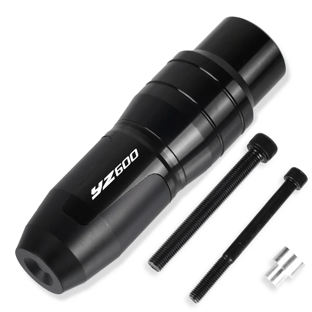 

CNC Exhaust Frame Sliders Crash Pads Falling Protector For YAMAHA YZF 600 Thundercat YZ600 YZ 600 1986 1997 1988 with logo