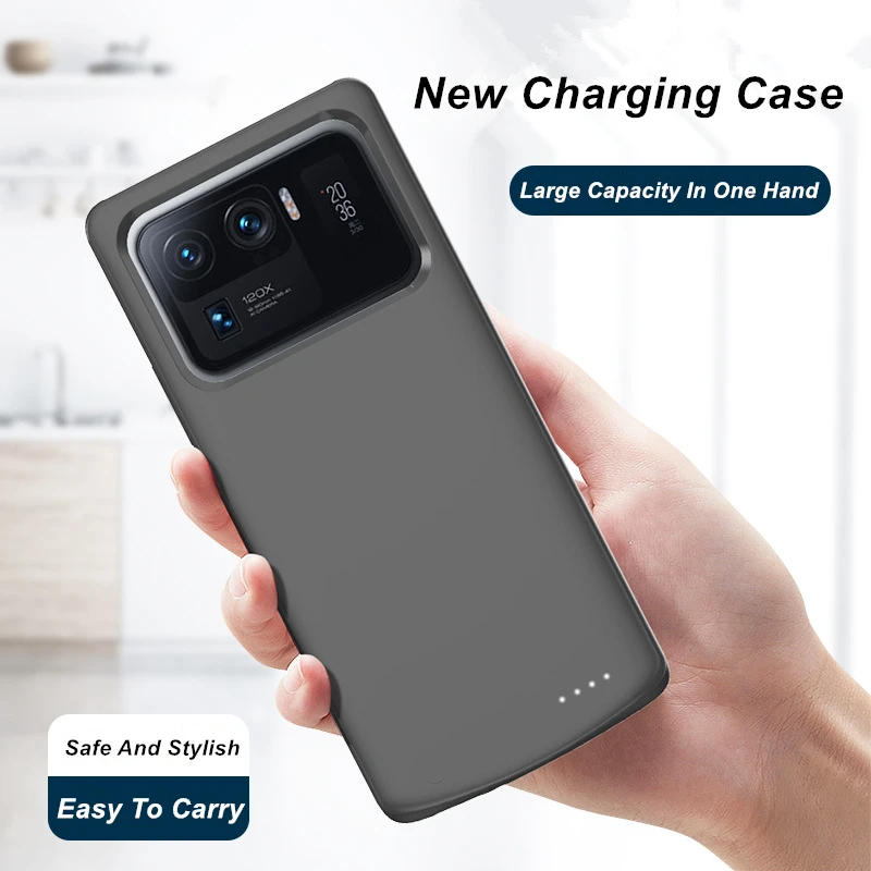 6800mah Battery Charger Case for Xiaomi Mi 11 Ultra Battery Case Portable Power Bank Smart Charging Cover For Xiaomi Mi 11 Pro