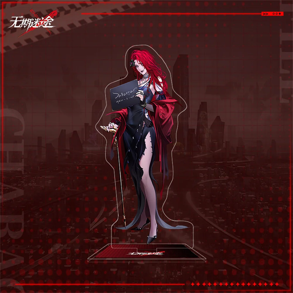 Anime Path to Nowhere Acrylic Stand Model Figures Zoya Hamel Demolia Demon Hella Cosplay Plate Desk Decor Props Sign Gifts