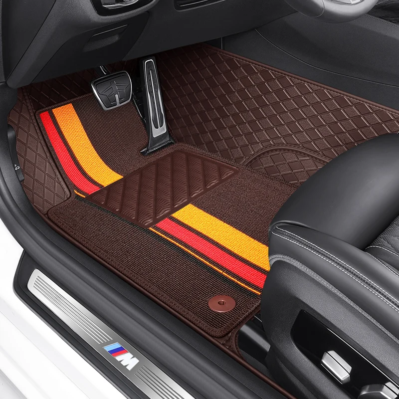 

Пользовательский Модный Полный комплект автомобильных ковриков для Land Rover Freelander 2010-2015, автомобильные коврики, коврики, стильные аксессуары для интерьера