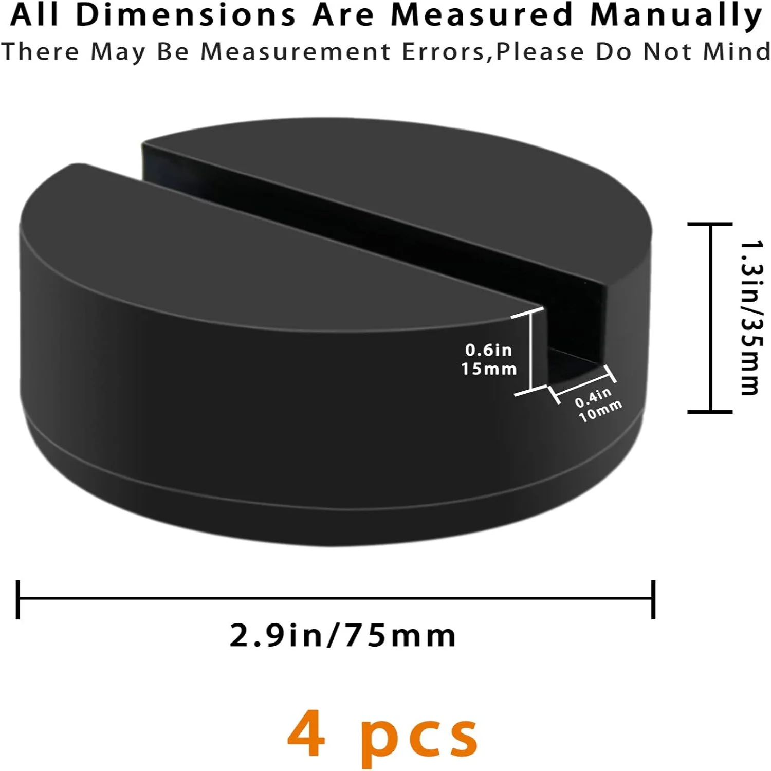 Адаптер для напольного домкрата 4-тонная резиновая рама с прорезями защита