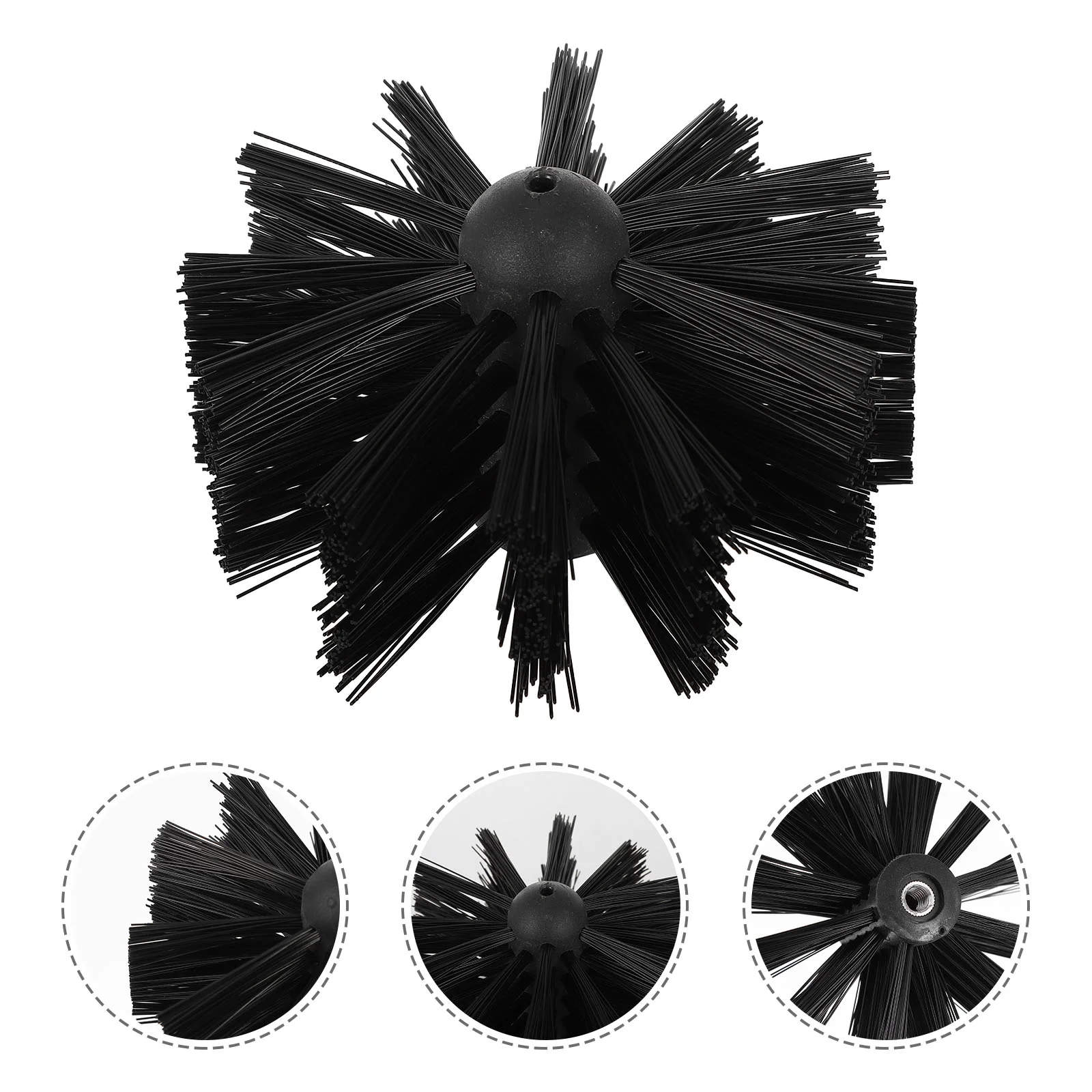 

Cleaning Dryer Brush Vent Kit Duct Lint Cleaner Chimney Sweeping Tools Heads Tool Attachment Fireplace Sweep Drill Accessories