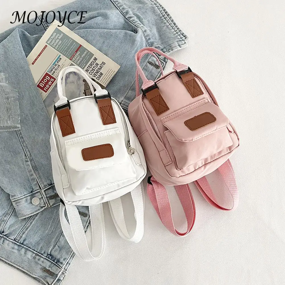 

Women Multi-Function Backpack Ladies School Bags Anti-theft Rucksack College Girl Zipper Canvas Backpack