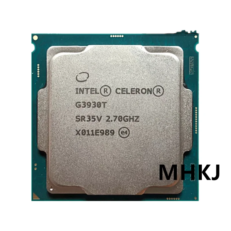 

Intel Celeron G3930T 2.7 GHz Dual-Core Dual-Thread 35W CPU Processor LGA 1151