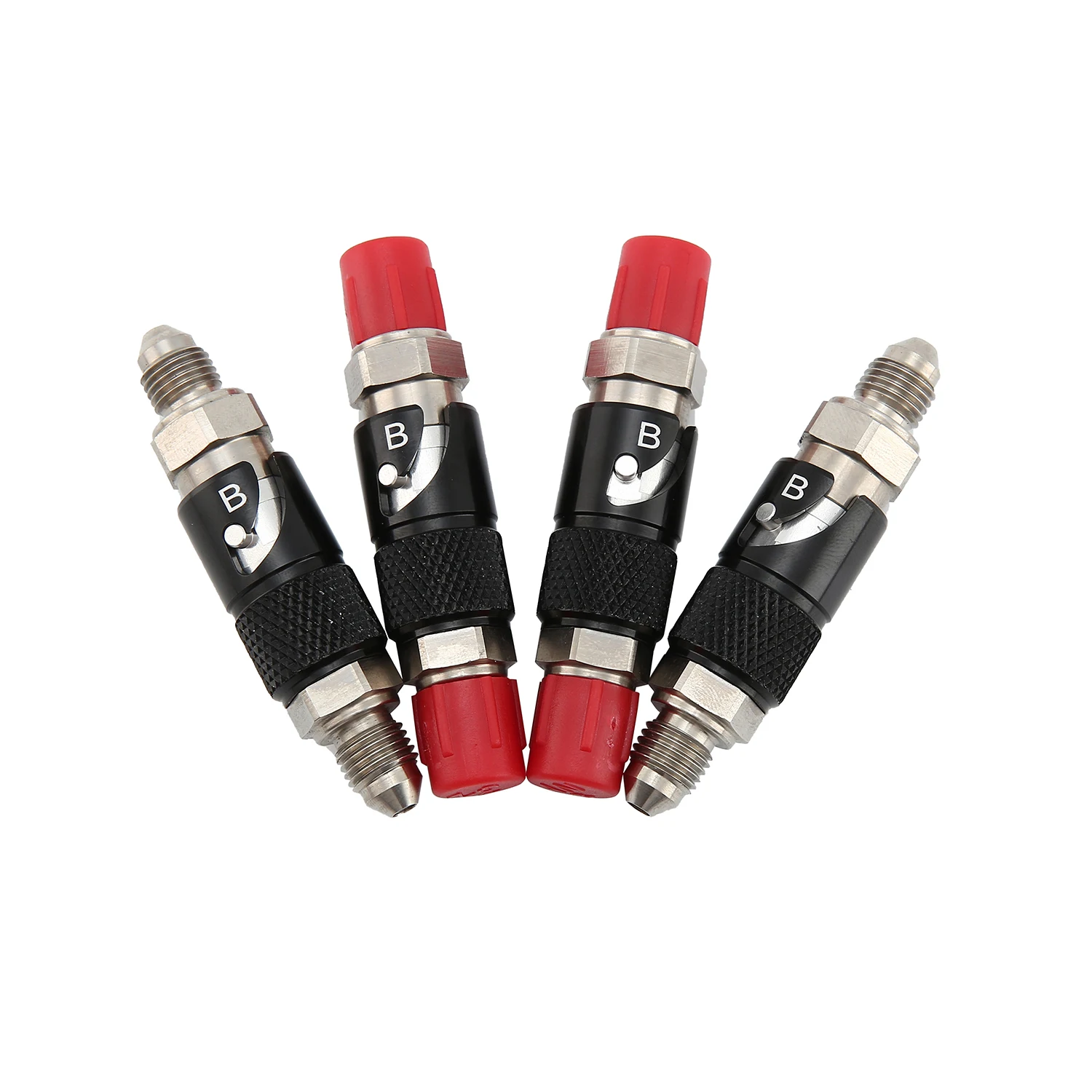 

Titanium Quick Release Disconnect Coupling Adapter Kit Fittings Fluid Brake Line AN Fitting