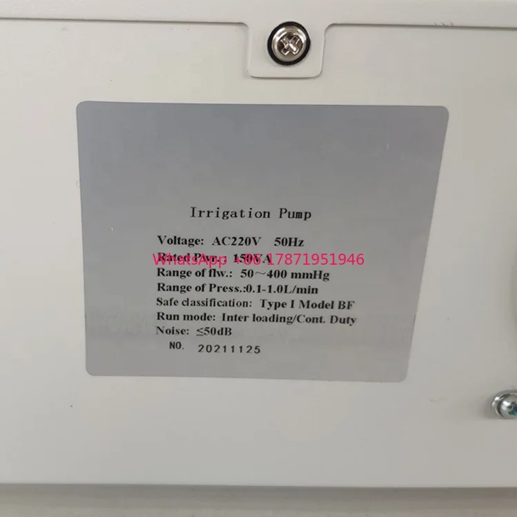 Медицинский портативный всасывающий ирригационный насос гинекологическая