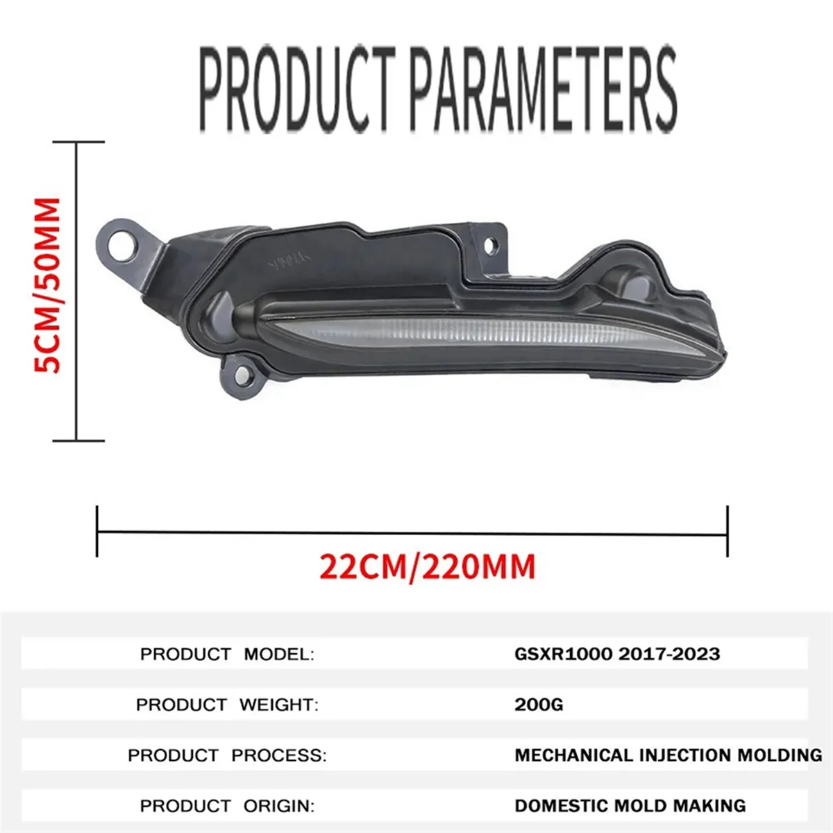 Подходит для GSXR1000 GSXR 1000 2017-2023 Автомобильная светодиодная передняя фара