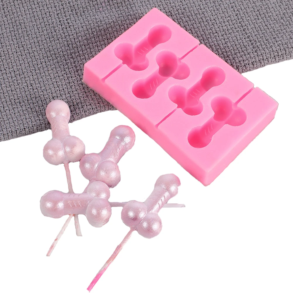 Новая силиконовая забавная форма для пениса и торта печенья формы шоколада