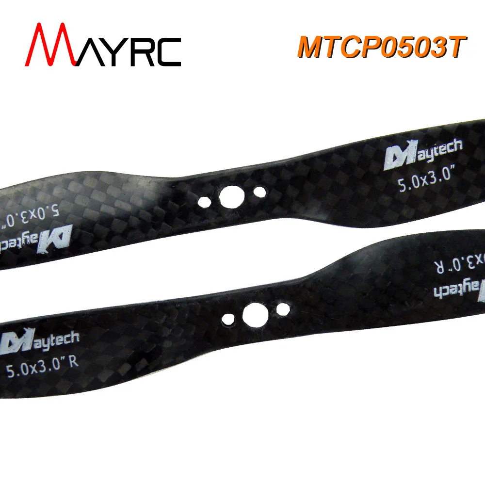 4 лопасти MAYRC 5x3 дюйма 5 мм центральное отверстие полнолопастной Пропеллер из