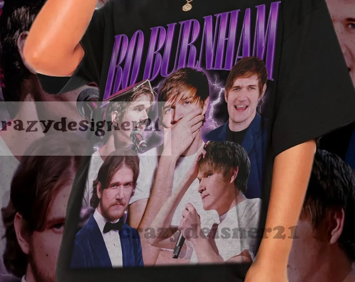 Винтажная рубашка Bo Burnham толстовка с капюшоном футболки фанатом ретро свитер 90-х