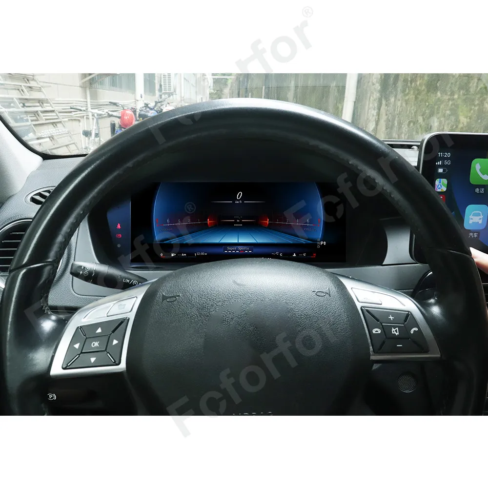 Новинка Автомобильный цифровой ЖК-дисплей для Benz C класса W204 2011-2014 Кластер
