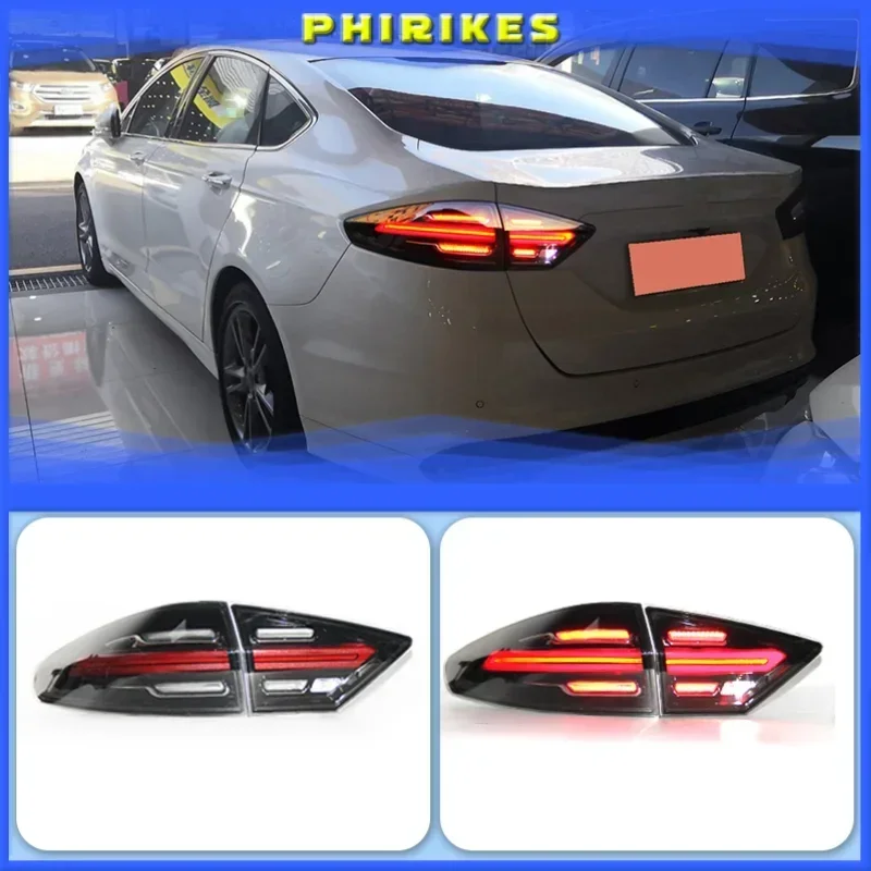 Стайлинг автомобиля 4 шт. для Ford Mondeo Fusion задние фонари 2013 2014 2015 2016 светодиодный