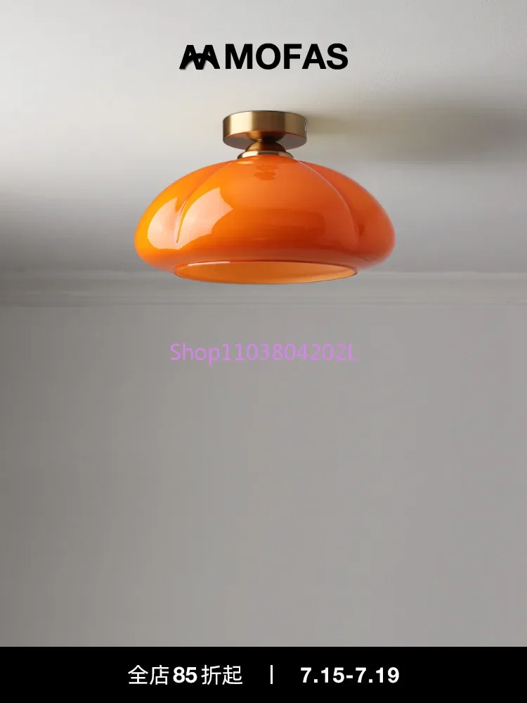 Скандинавская стеклянная Тыква MOFAS французская столовая потолок фотокрем ветер