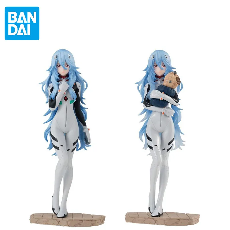 

BANDAI Gasha Portraits EVA EVANGELION Ayanami Rei PVC Anime Figure Action Figures Model Toys