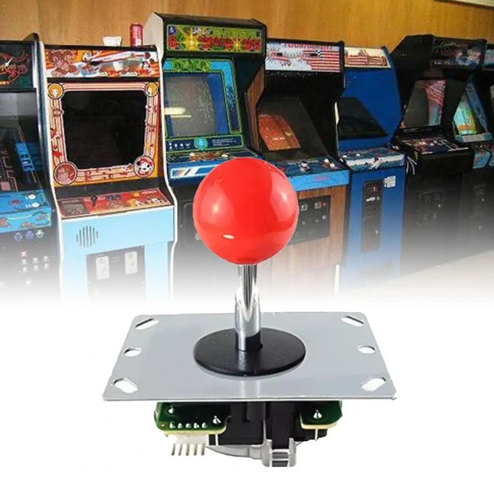 

Sensitive Lightweight Joystick DIY High Response Non-delayed Arcade Game Fighting Stick Controller with Ball for Game Console