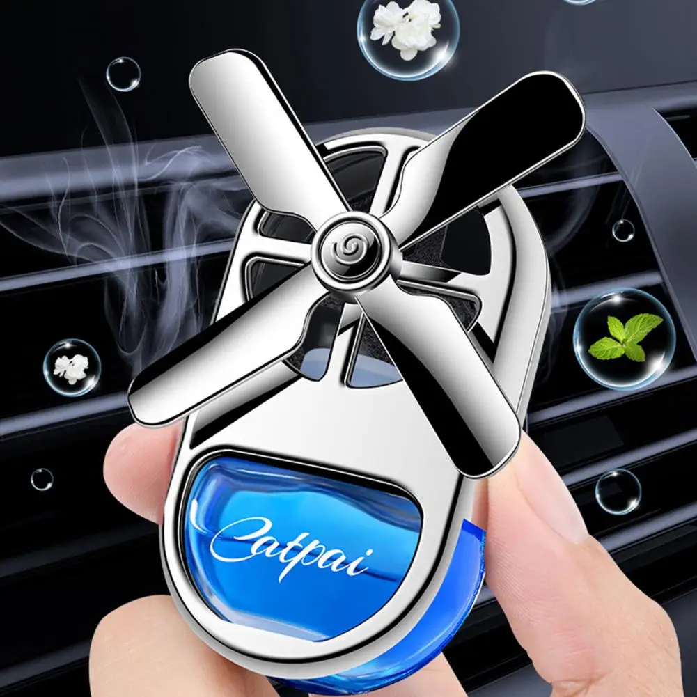 

10ml Car Perfume Fan Design Novelty Present Liquid Type Car Air Vent Freshener for SUV