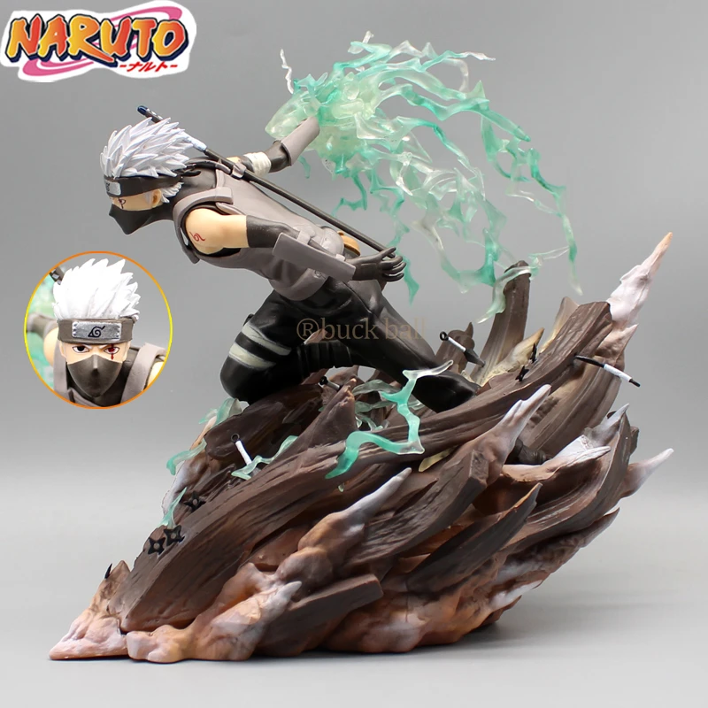 

25cm Naruto Anime Figure Gk Ua Hatake Kakashi Action Figure Pvc Figurine Statue Model Doll Collectible Ornament Toys Gifts