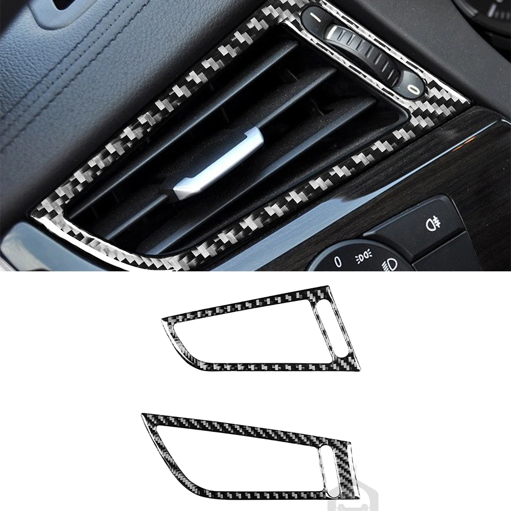 

Air Outlet Decoration Sticker Decal Cover for BMW Z4 E89 2009 2010 2011 2012 2013-2016 Car Interior Accessories Carbon Fiber