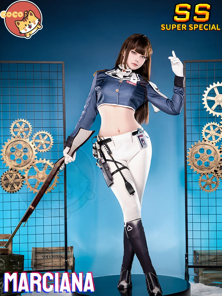 Костюм для косплея NIKKE Marciana парик богини победы кокос-СС