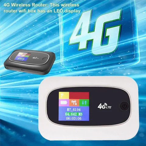 4G Wi-Fi роутер беспроводной широкополосный портативный карманный Мобильный Wi-Fi Hotspot со слотом для Sim-карты разблокированный модем Wi-Fi роутер