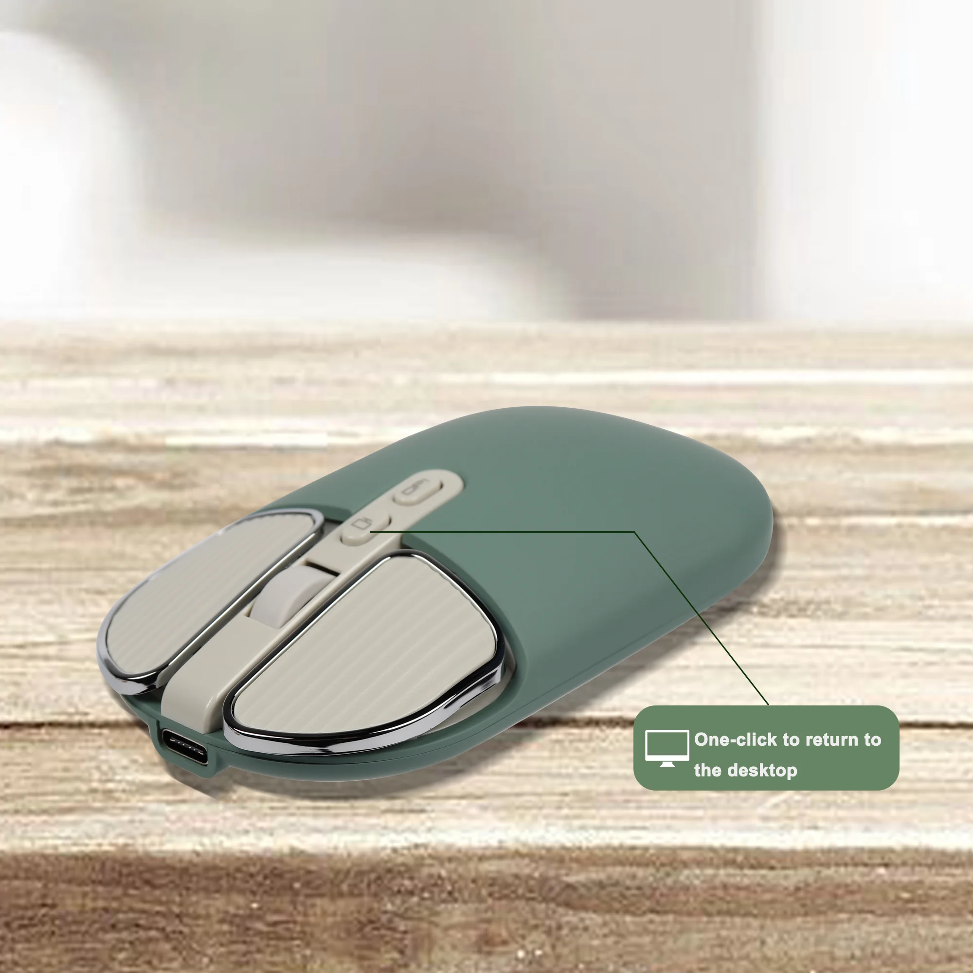 Новая офисная беспроводная мышь перезаряжаемая USB компьютерная мышь 2,4G эргономичная Бесшумная игровая мышь 2400DPI оптическая мышь для ноутбука ПК