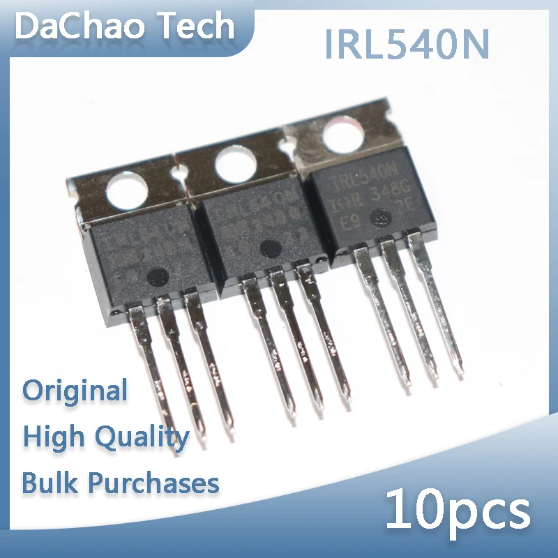 

10 шт. IRL540N 100V 30A IR FET TO-220 Оригинальный Новый