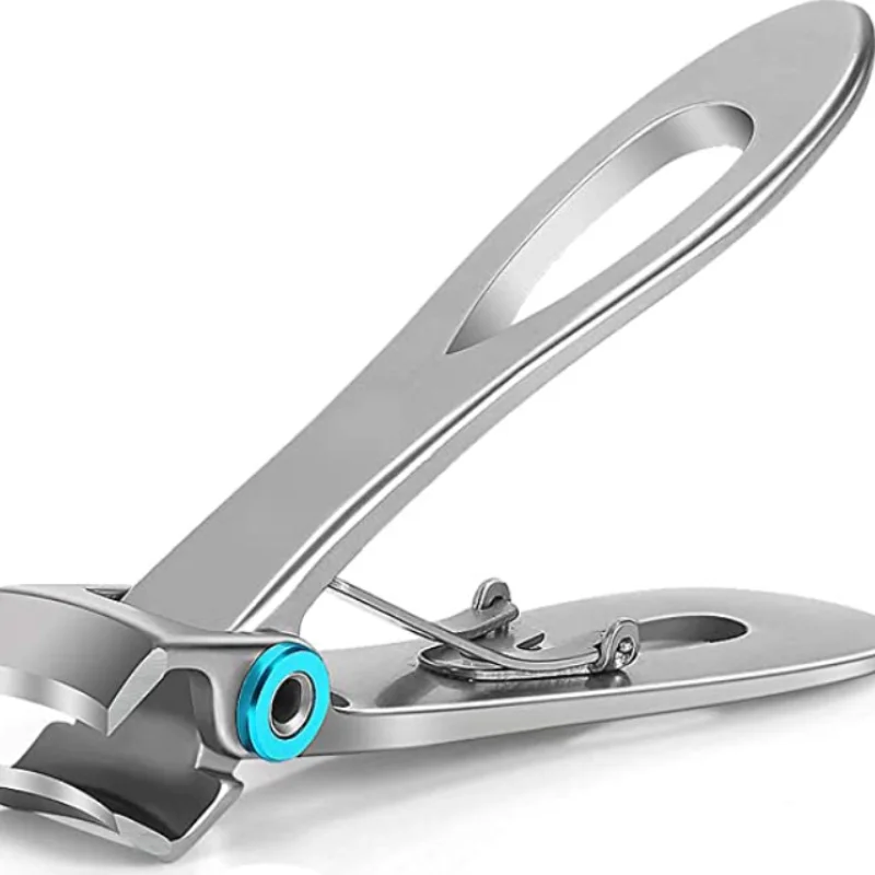 

Толстые кусачки для ногтей из нержавеющей стали, широкие кусачки для ногтей с длинной ручкой, кусачки для ногтей для взрослых и пожилых-сере...