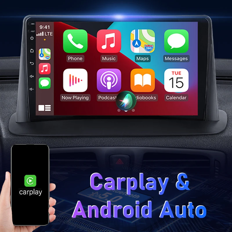 Автомагнитола Jansite 2DIN Android 11 мультимедийный видеоплеер для Renault Megane 3 Fluence 2008-2014 GPS