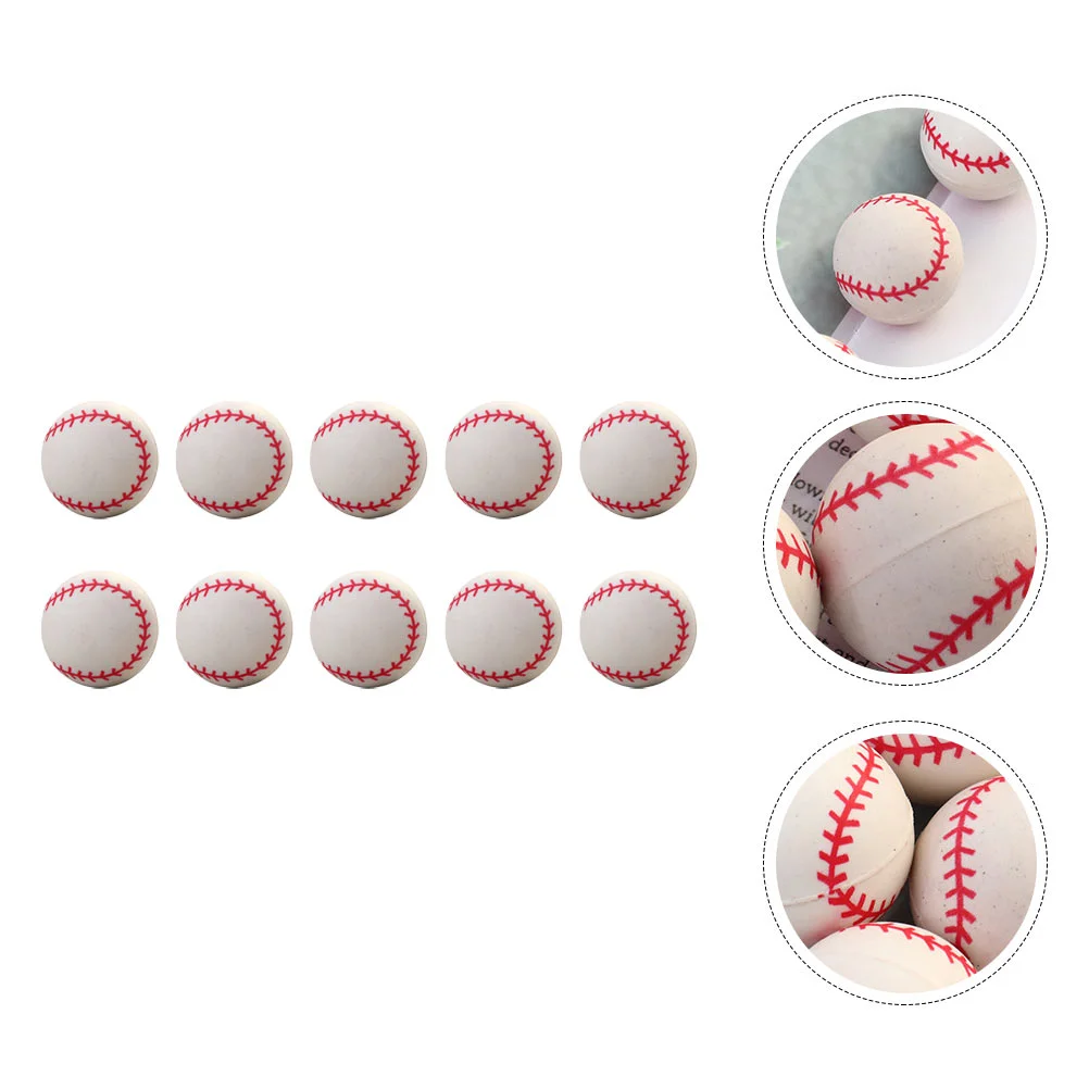 

Baseball Bouncy Jumping Toy Bounce Educational Rubber Party Kids Gifts Favors Energy Theme Sports Baseballs Playing Bouncing
