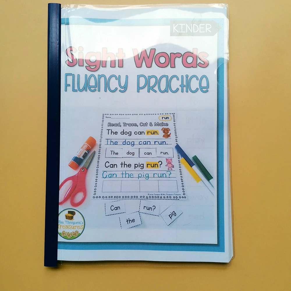 

Малыш частые слова практика бумага Дошкольное обучение английская домашняя книга раскраски для детей рабочие листы игрушки