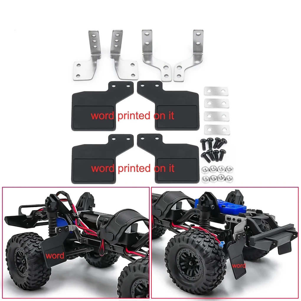 Пластиковые Щитки от грязи для Trx4m RC Car Part аксессуары радиоуправляемых