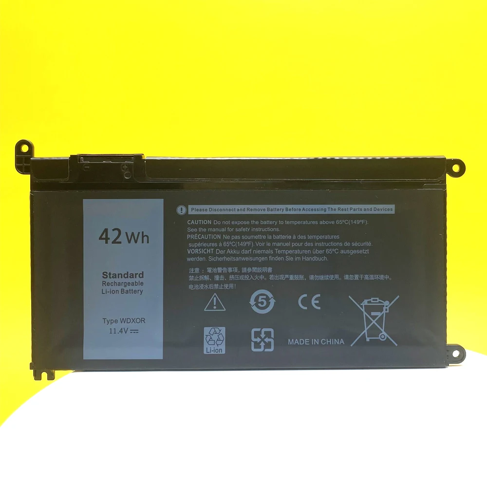 Новая батарея WDXOR для DELL Inspiron 13 5368 5378 7368 14 7460 7472 5468 15 5538 5567 5568 7560 7570 7569 17 5765 P61F 3180 WDX0R -