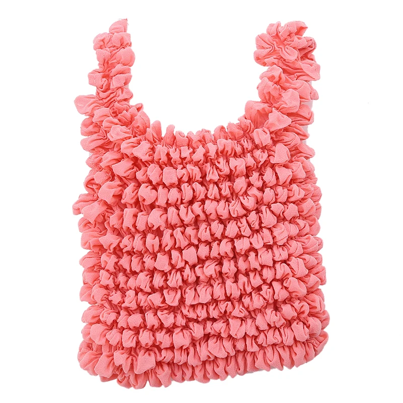 

Сумка стрейч, плиссированная сумка для покупок для женщин, складная сумка-Органайзер, портативная Мода 2023, Лидер продаж