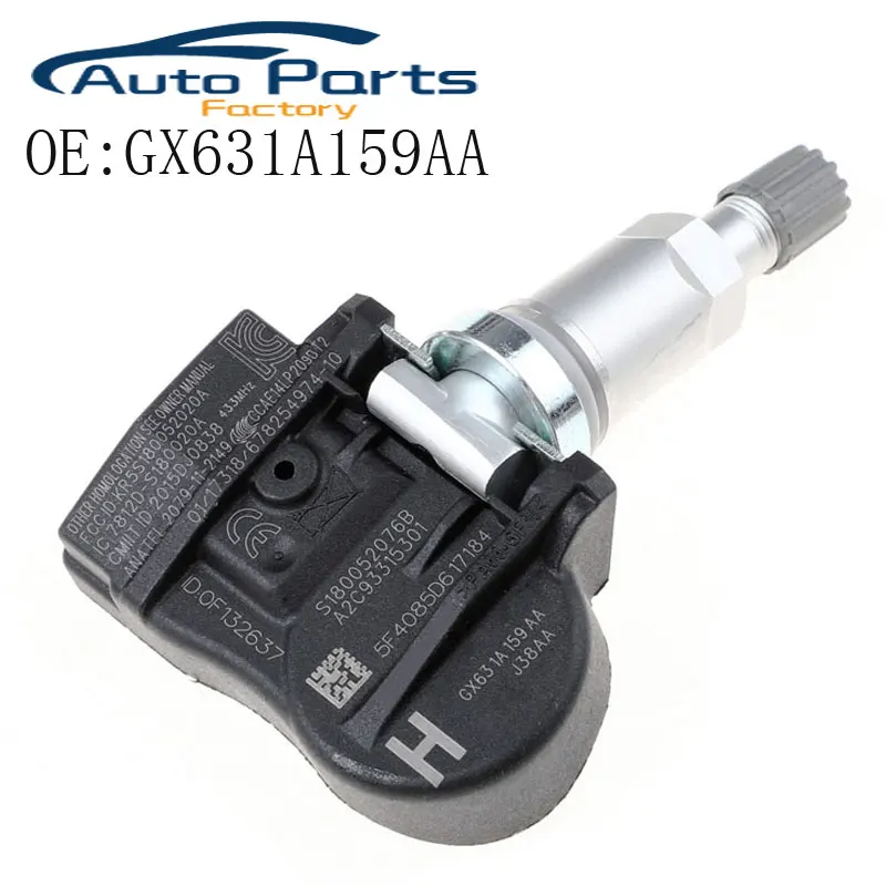 Новый датчик давления в шинах TPMS для LAND ROVER JAGUAR 433MHZ GX631A159AA GX631-A159AA
