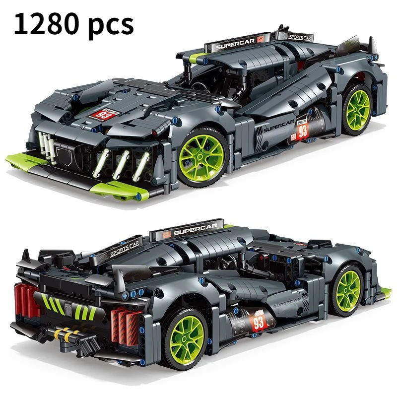 

Supercar Building Block Tech 1:14 Racing Roadster compatible with 42156 building blocks for assembling brick car toy gifts