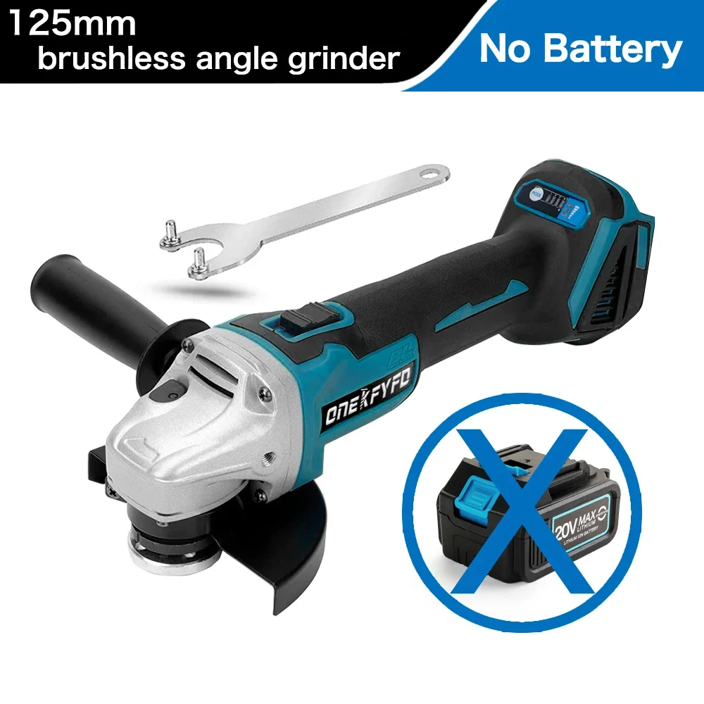 

Бесщеточная угловая шлифовальная машина Makita 18 В 125 мм