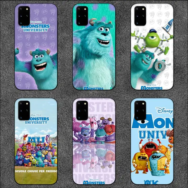 

Disney Monsters University Phone Case For Samsung Galaxy S10 S20 S21 Note10 20Plus Ultra Shell