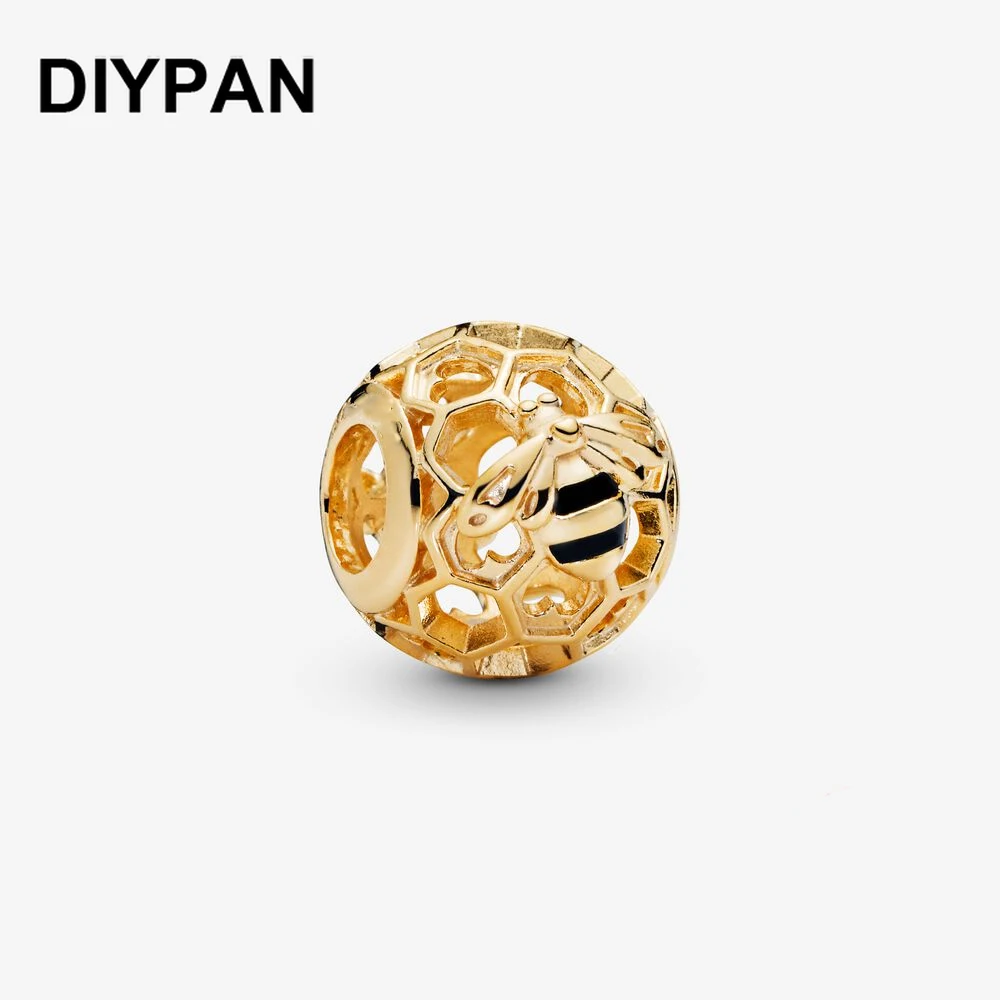 

Подвеска в виде пчелы и сот для браслета Pandora