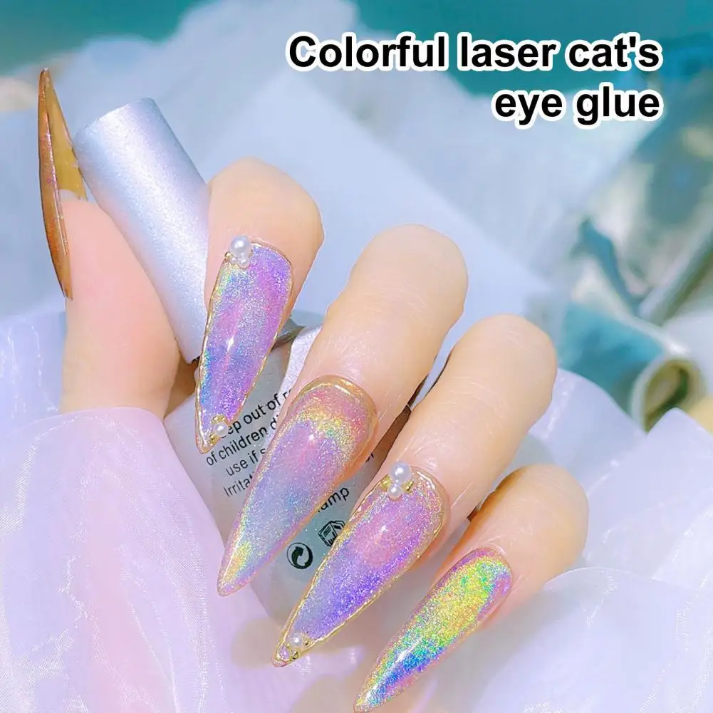 

Minimalistic 8g Good Sealing Cat Eye Nail Polish Gel Vivid Color Nail Gel Dry Quickly for Decor