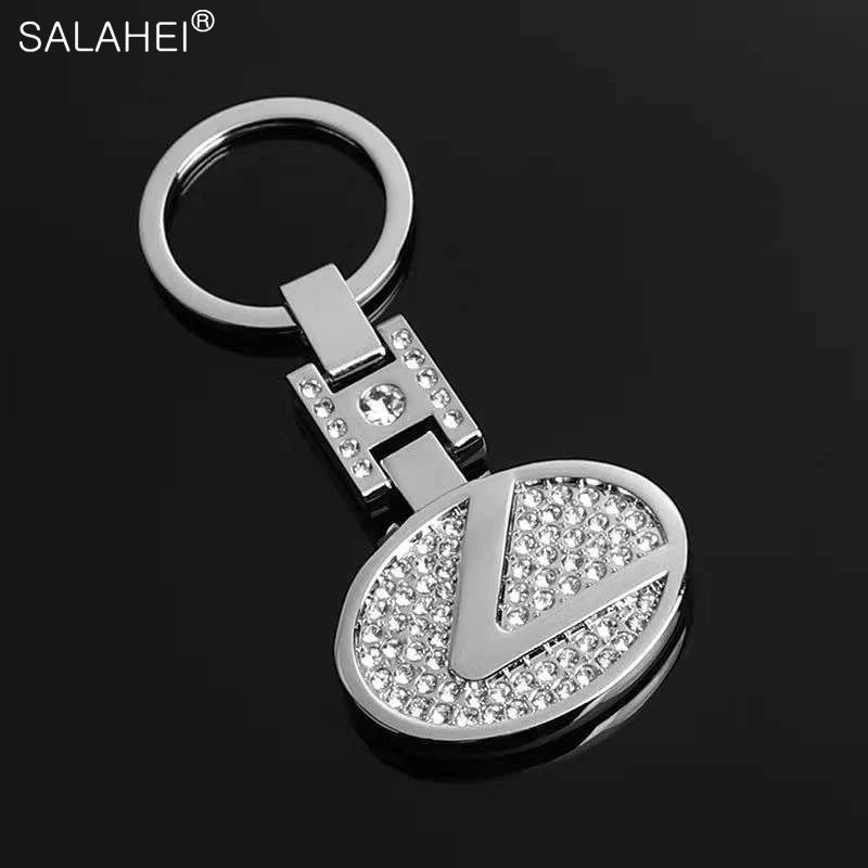

1Pc Metal With diamond Keyring Car Logo Keychain For Gift For Lexus IS250 IS200 CT200h GS300 LS430 RX450h LX570 IS300 ES RX LS