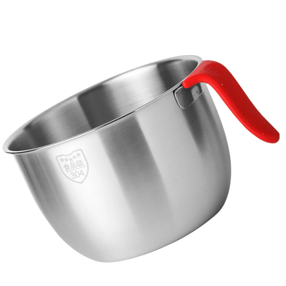 

Baking Pot Handle Reusable Bowl Storage Food Container Salad Holder Kitchen Egg Beating