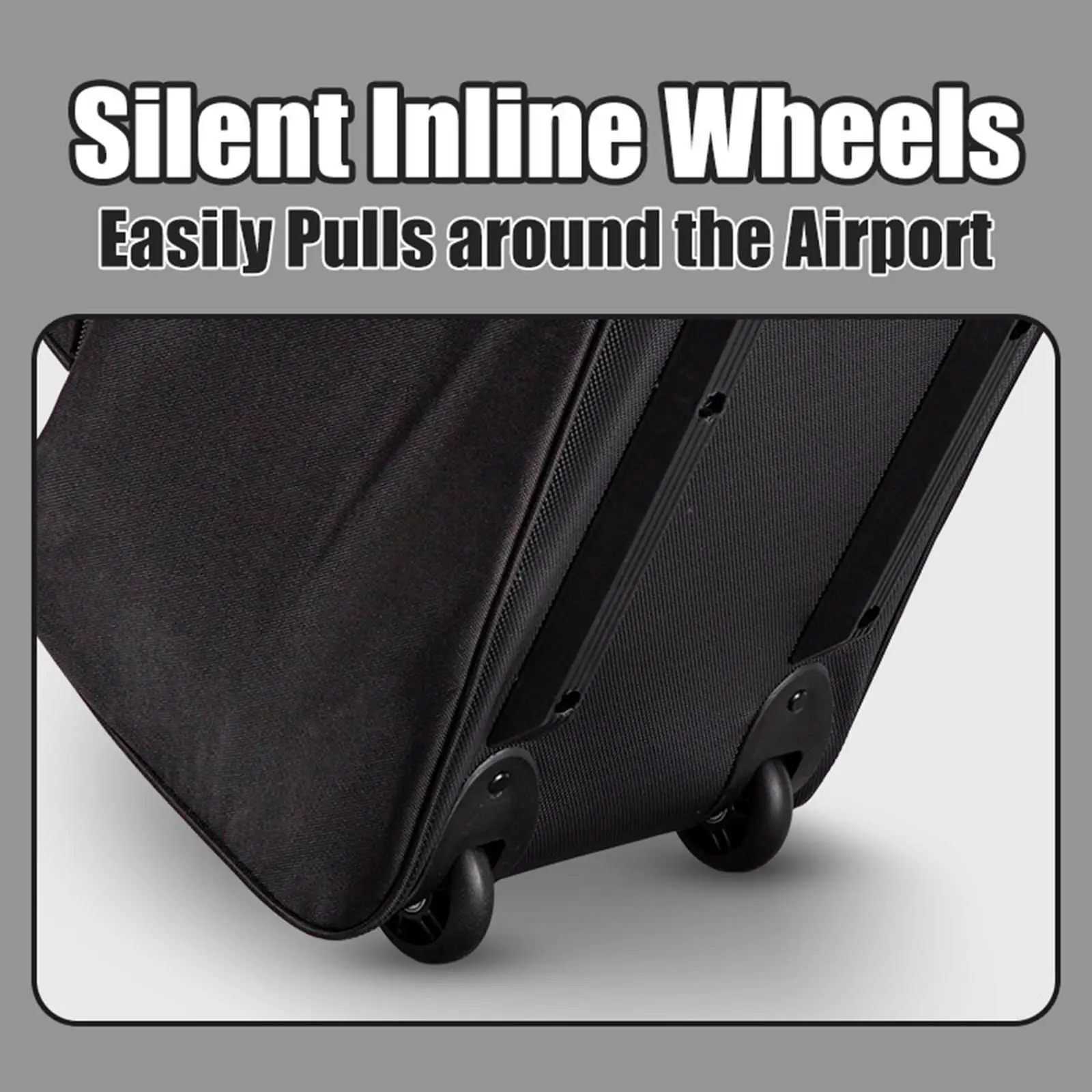 Дорожная сумка для гольфа Airlines Fit Junior на молнии с колесами