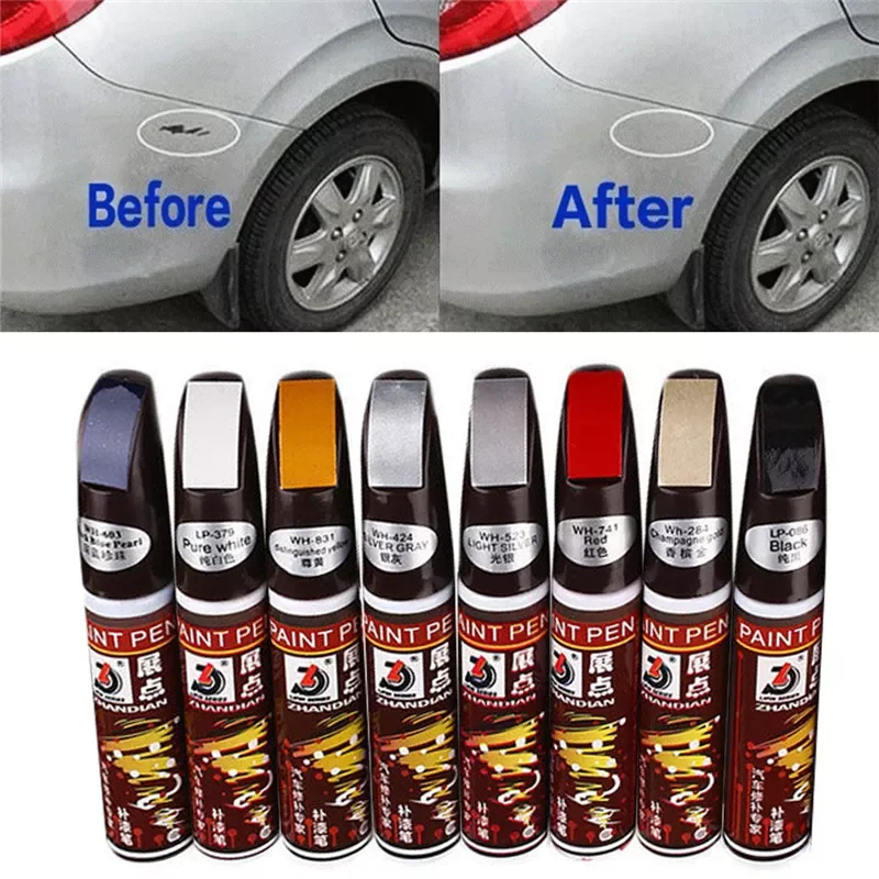 

Professional Car Paint Non-toxic Permanent Water Resistant Repair Pen Waterproof Clear Car Scratch Remover Painting Pens #259469