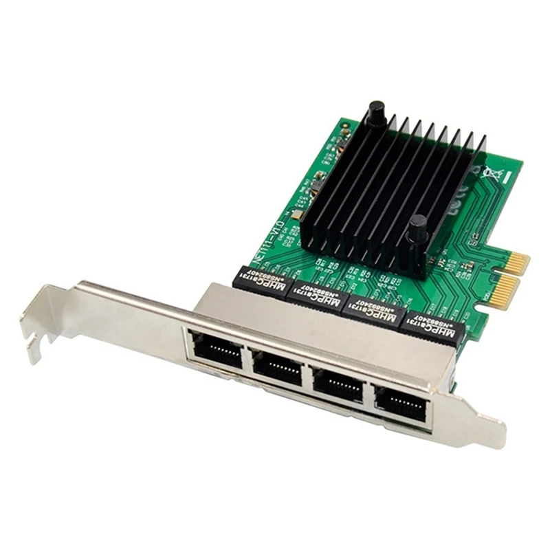 

3x Pci-E X1 гигабитная сетевая карта Pci-Express 4 порта Ethernet Сетевая карта Rtl8111f Ethernet Lan Карта