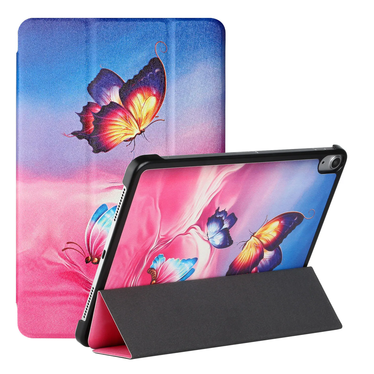 

Silk Pattern Leather Case For Apple IPad 5 6 Air 10.9" 10.5"/air 1/2 9.7" pro 11 2021 Stand Heavy Duty Protective Case Shell